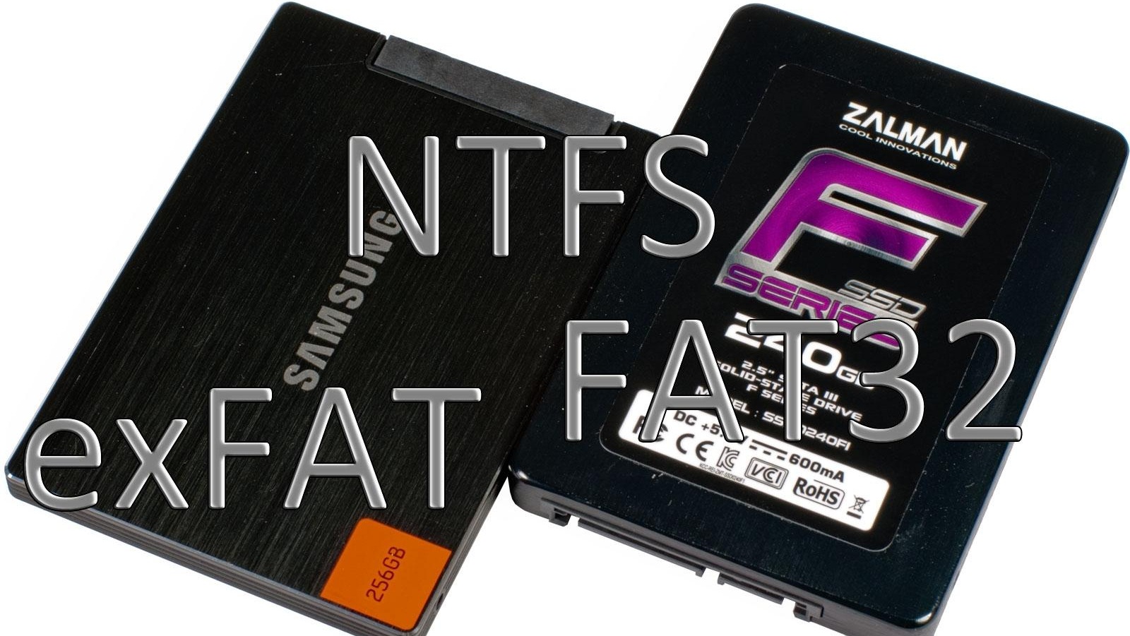 какая файловая система лучшеex FAT и NTFS