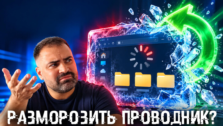Как разморозить проводник?