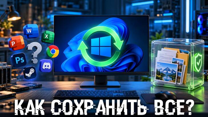 Переустановка Windows 11 без потери файлов: какой способ лучше? Сохранение при обновлении Windows