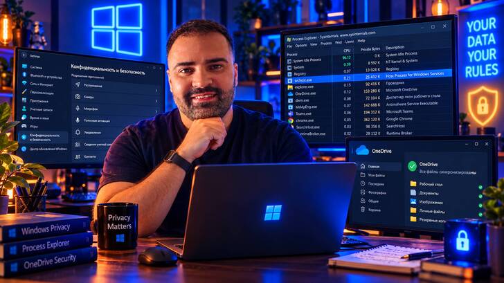 Я проверяю конфиденциальность в Windows 11 и отключаю телеметрию